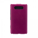 Melkco Leather Case Jacka Purple for Nokia Lumia 820 (NKLU82LCJT1PELC)