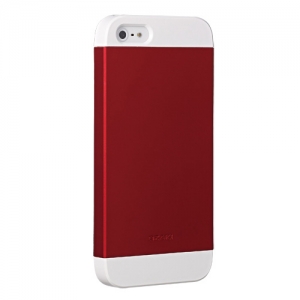  Ozaki O!coat Wardrobe+ White/Red/White for iPhone 5/5S (OC549WH/RD/WH)