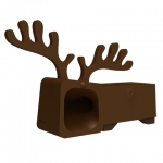 Ozaki O!music Zoo Deer Brown for iPhone 5 (OM936DA)