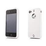 Capdase Polimor Protective Case Polishe White/White for iPhone 4/4S (PMIH4-5122)