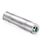 Noontec PowerMe Travel Power Supply 2200 mAh Silver for iPhone/iPod/iPod/Mobile