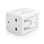 Capdase Power Travel Adapter BlockOne White (2.1 A) for iPhone/iPod/iPad mini/iPad (ADCB-T002)