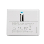 Capdase Power Travel Adapter BlockOne White (2.1 A) for iPhone/iPod/iPad mini/iPad (ADCB-T002)