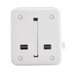 Capdase Power Travel Adapter BlockOne White (2.1 A) for iPhone/iPod/iPad mini/iPad (ADCB-T002)