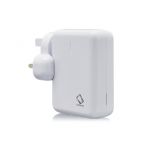 Capdase Quartet USB Power Adapter White (2 A) for iPhone/iPod/iPad mini/iPad/Smartphone (ADIP-7002)