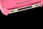 Reflekt Pro-tekto Coffee Rings Case Hot Pink for iPhone 4 (PT1001)