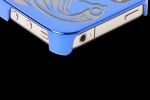 Reflekt Pro-tekto Tribal Falcon Case Sapphire Blue for iPhone 4 (PT1100)