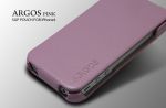 SGP Leather Case Argos Series Pink for iPhone 4/4S (SGP06830)