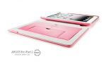 SGP Leather Case Argos Series Sherbet Pink for iPad 2 (SGP07821)