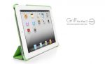 SGP Leather Case Griff Series Lime for iPad 2 (SGP07699)