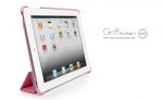 SGP Leather Case Griff Series Sherbet Pink for iPad 2 (SGP07697)