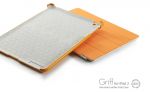 SGP Leather Case Griff Series Solaris Orange for iPad 2 (SGP07698)