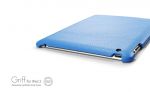 SGP Leather Case Griff Series Tender Blue for iPad 2 (SGP07696)