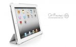 SGP Leather Case Griff Series White for iPad 2 (SGP07694)