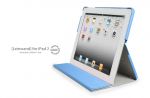 SGP Leather Case Leinwand Series Tender Blue for iPad 2 (SGP07825)