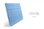 SGP Leather Case Leinwand Series Tender Blue for iPad 2 (SGP07825)