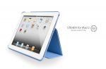 SGP Leather Case Stehen Series Tender Blue for iPad 2 (SGP07815)