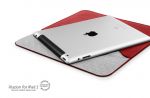 SGP Leather Case illuzion Sleeve Series Dante Red for iPad 4/iPad 3/iPad 2/iPad (SGP07633)