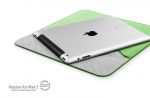 SGP Leather Case illuzion Sleeve Series Lime for iPad 4/iPad 3/iPad 2/iPad (SGP07630)