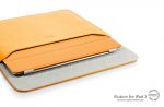 SGP Leather Case illuzion Sleeve Series Solaris Orange for iPad 4/iPad 3/iPad 2/iPad (SGP07632)