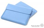 SGP Leather Case illuzion Sleeve Series Tender Blue for iPad 4/iPad 3/iPad 2/iPad (SGP07629)