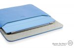 SGP Leather Case illuzion Sleeve Series Tender Blue for iPad 4/iPad 3/iPad 2/iPad (SGP07629)