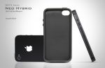 SGP Case Neo Hybrid Matte Series Smooth Black for iPhone 4 (SGP07015)