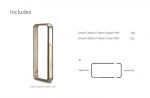 SGP Option Frame Champagne Gold for Linear Series iPhone 4/4S (SGP07735)