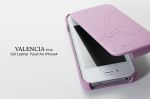 SGP Leather Case Valencia Swarovski Series Pink for iPhone 4/4S (SGP06883)