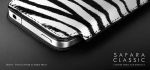 More Safara Classic Collection Zebra Black for iPhone 4/4S (AP13-002ZEB)