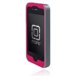 Incipio Silicrylic Hard Shell Case Pink/Silver for iPhone 4 (IPH-507)