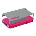 Incipio Silicrylic Hard Shell Case Pink/Silver for iPhone 4 (IPH-507)