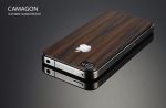 SGP Skin Guard Set Series Wood Camagon for iPhone 4/4S (SGP06899)