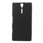 Silicon Case for Sony Xperia J ST26i Black