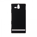 Hard Shell Case for Sony Xperia U ST25i Black