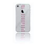 Bling My Thing Stripe Case Fuchsia Clear for iPhone 4 (11-00-5-03)