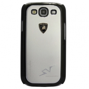  Hard Case Lamborghini design White for Samsung S4