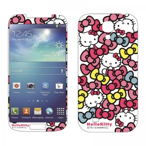  MTV Skin Hello Kitty & Bows for Samsung Galaxy S4 i9500