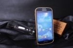 Cross Metal bumper Gold for Samsung S4