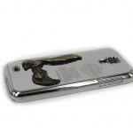 Zippo Hard Case with 3D Eagle Silver for Samsung S4