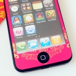 A+ Skin Chrome Hearts Gold/Pink for iPhone 5/5S