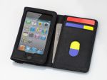 Tunewear Tunewallet Black/Orange for iPod touch 4G/3G/2G (IT4-TWL-04O) (TUNEFILM protective film)