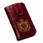 MacLove Leather Case Slim Wine Red for iPhone 4/4S (ML41202)