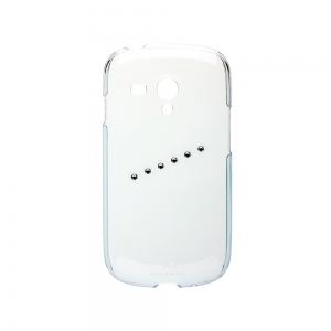  White Diamonds Sash Ice Crystal for Samsung Galaxy S III mini i8190 (2220SIC5)