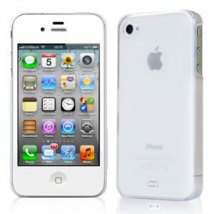 Чехол Tunewear Eggshell White for iPhone 4/4S (IP4S-EGG-SHELL-07) (TUNEFILM protective film)