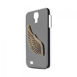  Zippo Hard Case with 3D Eagle Wing Black for Samsung S4