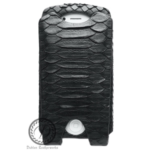 Чехол Dublon Leatherworks Leather Case Pantera Python Black for iPhone 4/4S (LC-0022)