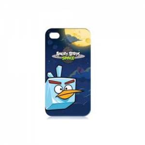 Чехол Angry Birds Protective Case Space Bird Ice for iPhone 4/4S (ICAS403G)