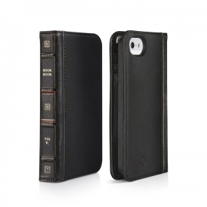  Twelvesouth Leather Case BookBook Classic Black for iPhone 5/5S (TWS-12-1233)