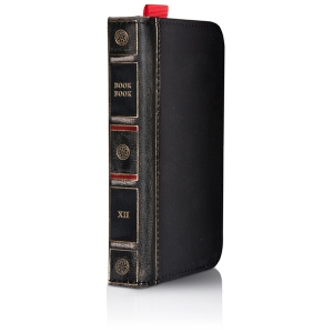  Twelvesouth Leather Case BookBook Classic Black for iPhone 4/4S (TWS-121206)